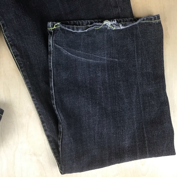 Coogi Mens Embroidered Jeans Gray Denim Baggy Loose Fitting Wide Leg Sz 34 x 34 - Picture 6 of 16